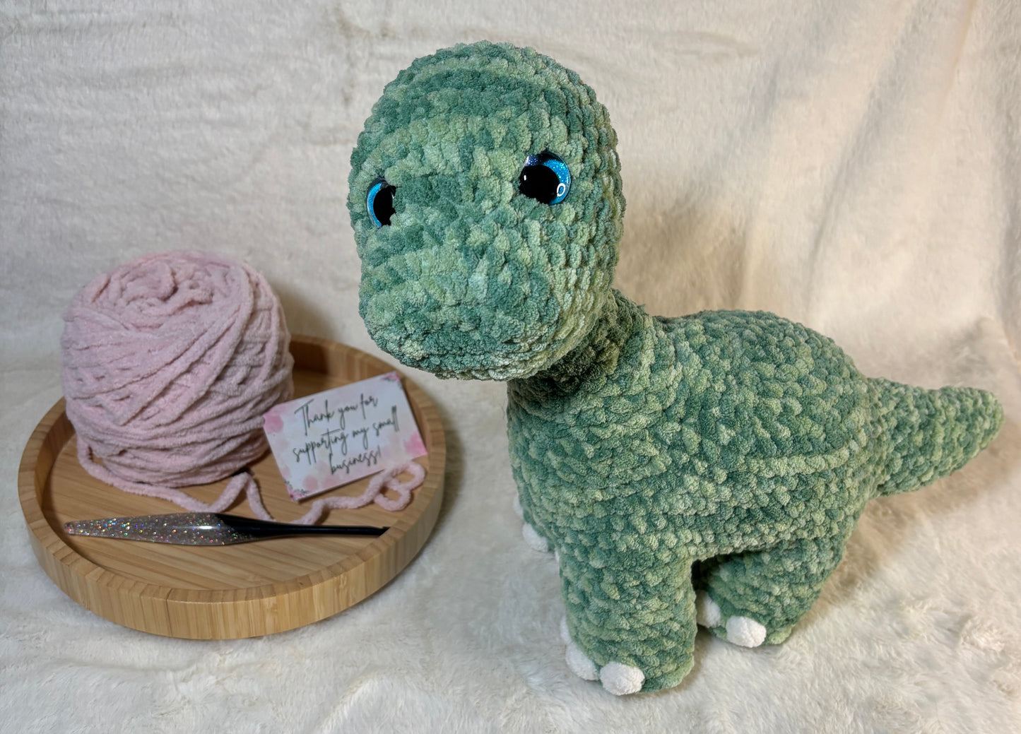Brontosaurus Plush - Crochet Dinosaur
