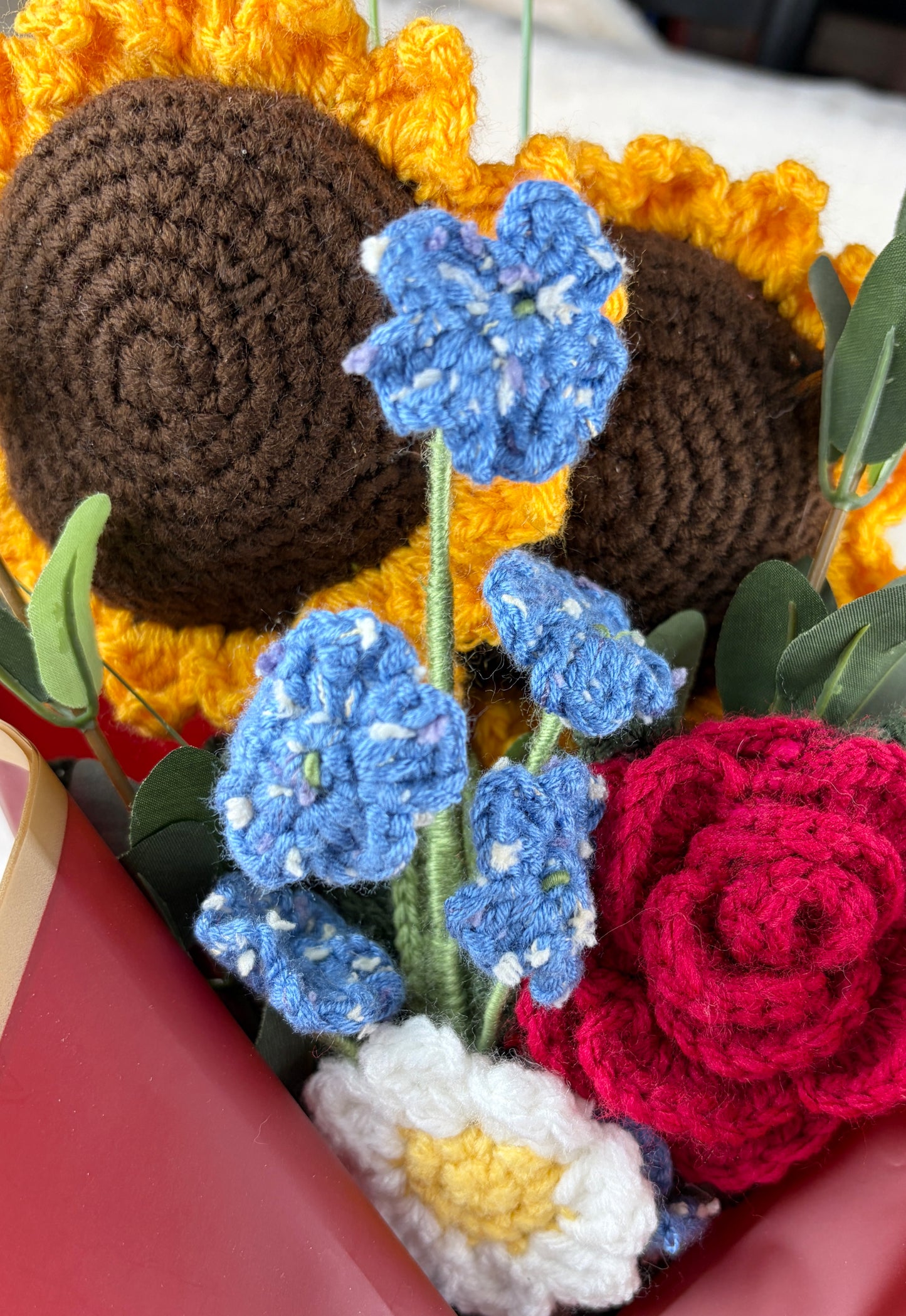 Endless Sunshine Crochet Bouquet