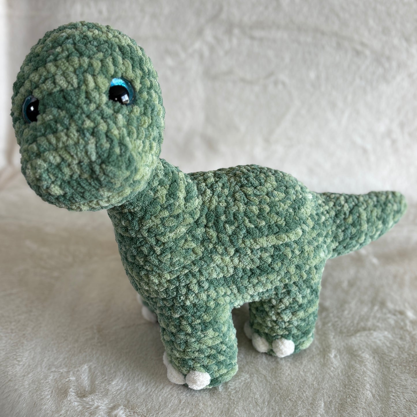 Brontosaurus Plush - Crochet Dinosaur