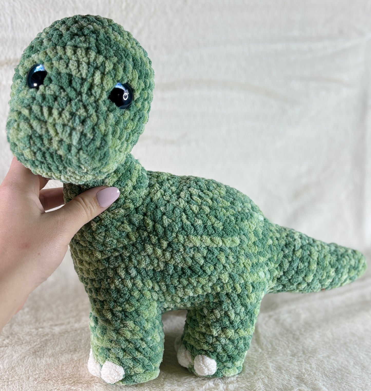 Brontosaurus Plush - Crochet Dinosaur