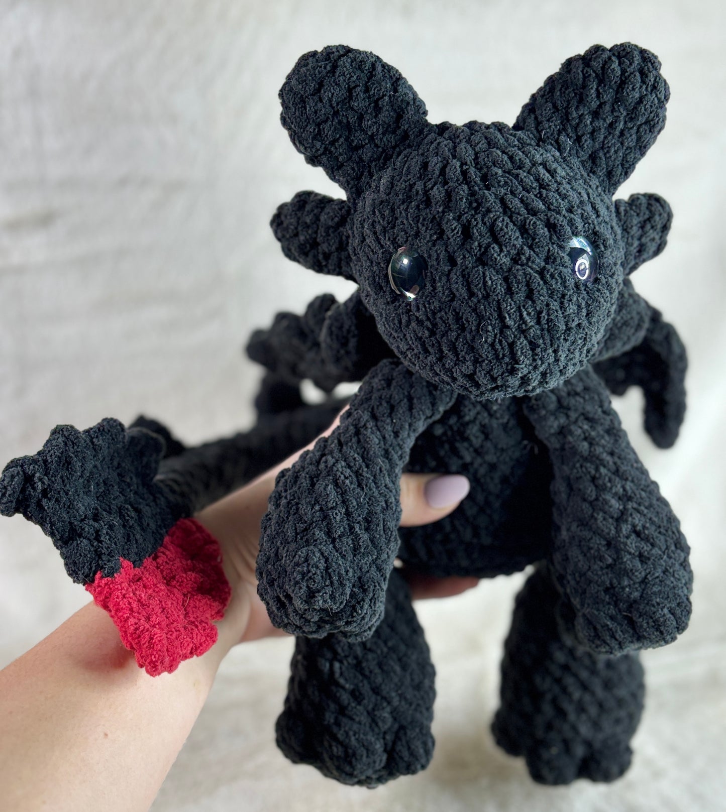 Midnight Dragon Plush