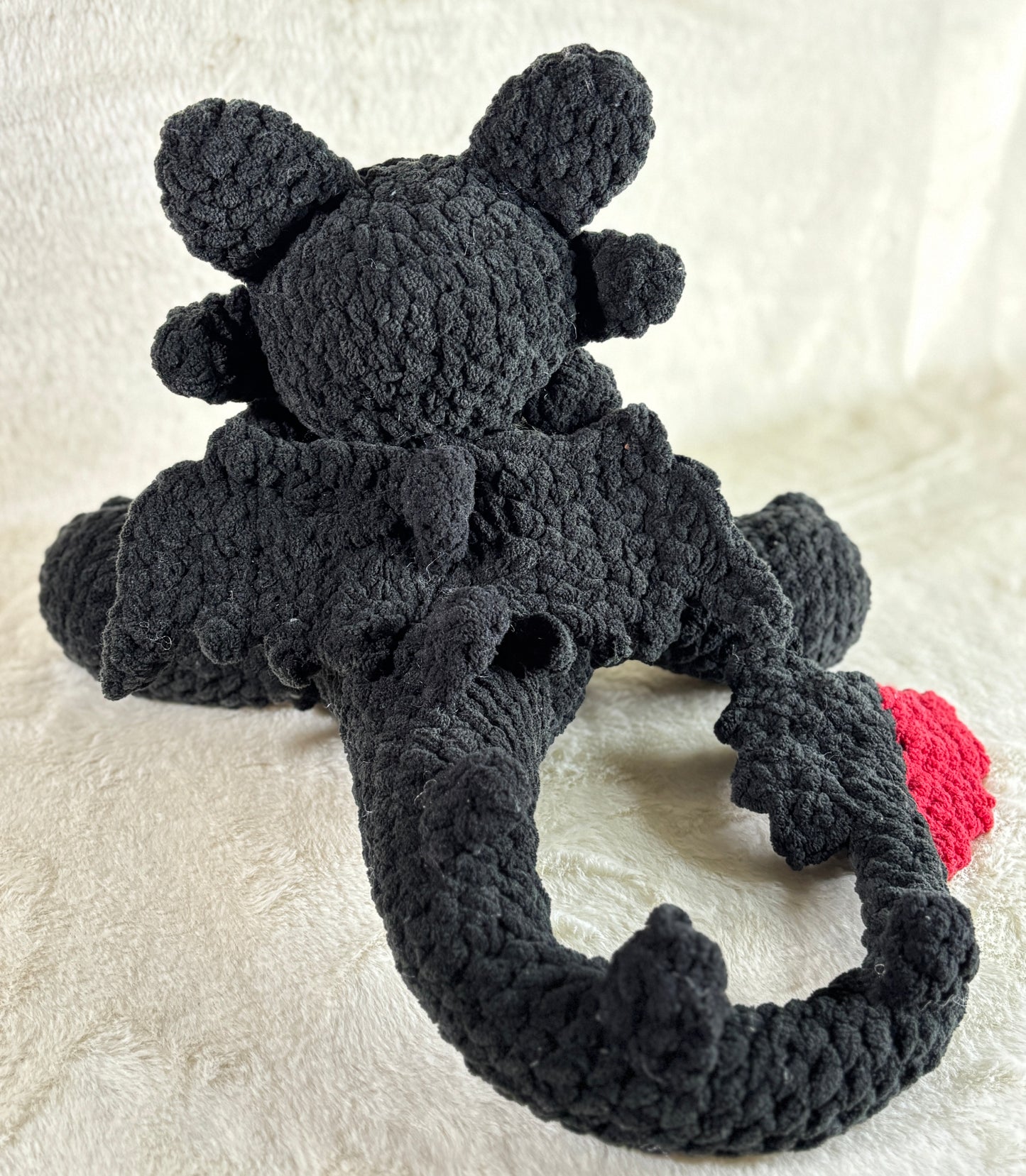 Midnight Dragon Plush