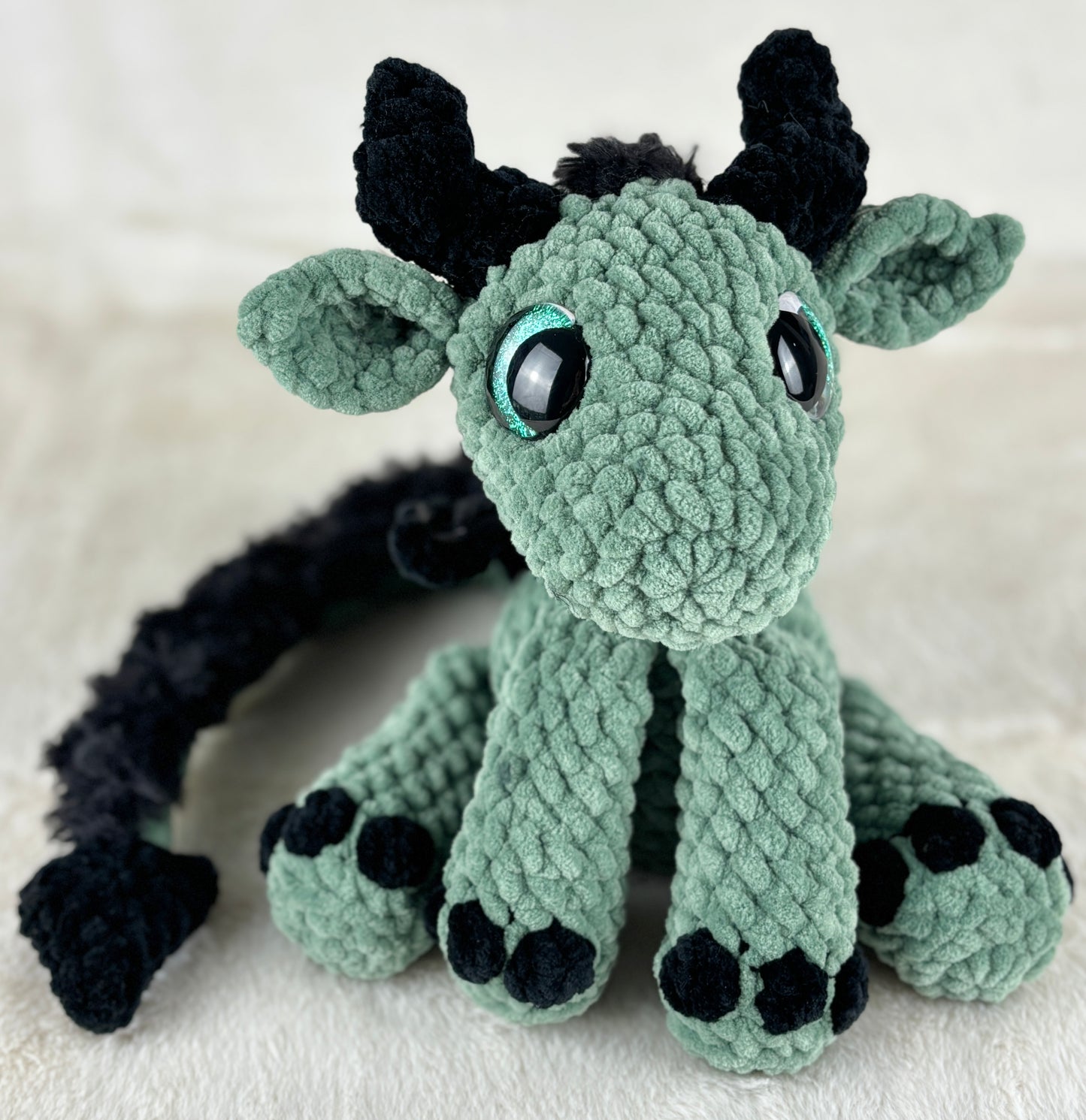 Crocheted Mini Dragon