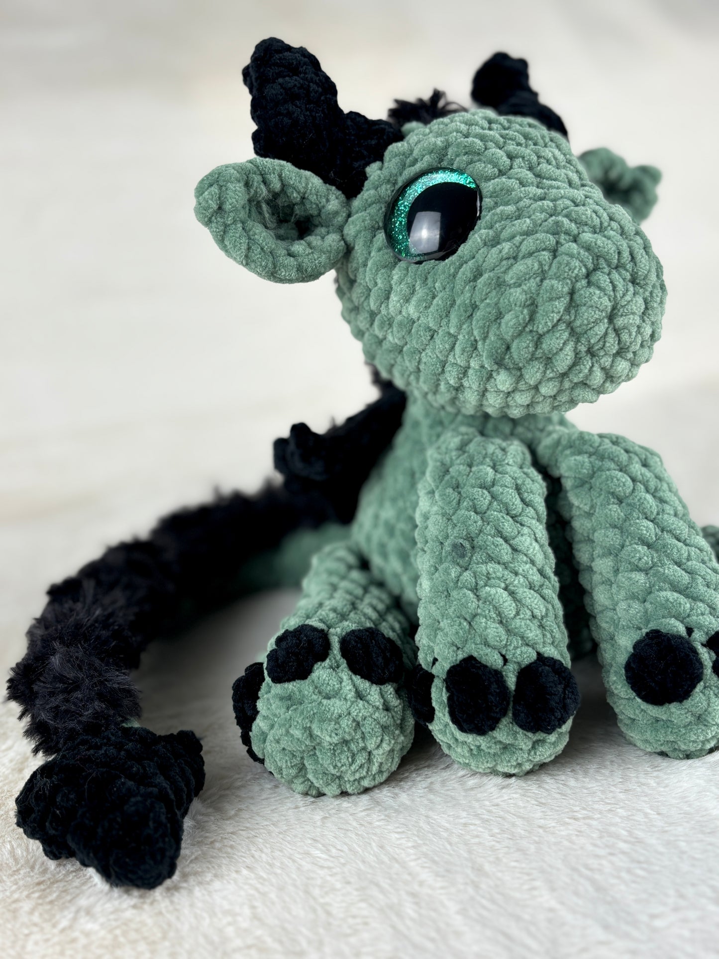 Crocheted Mini Dragon