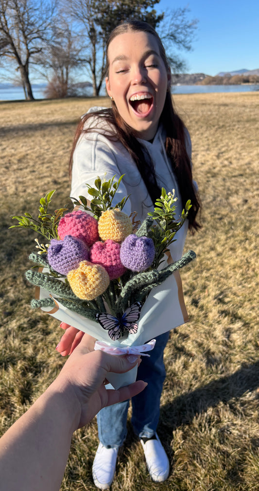 Blooming Tulips Bouquet