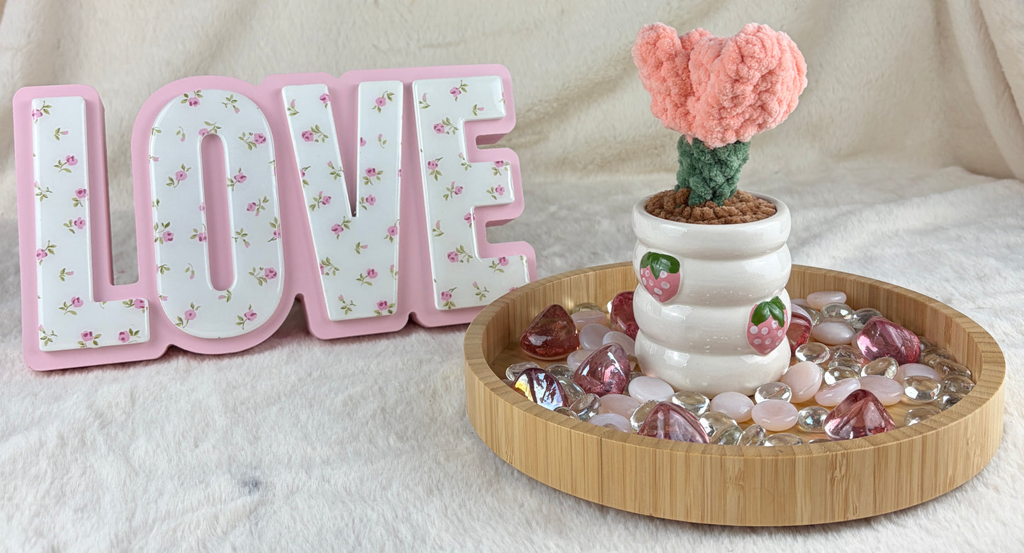 Potted Crochet Plants