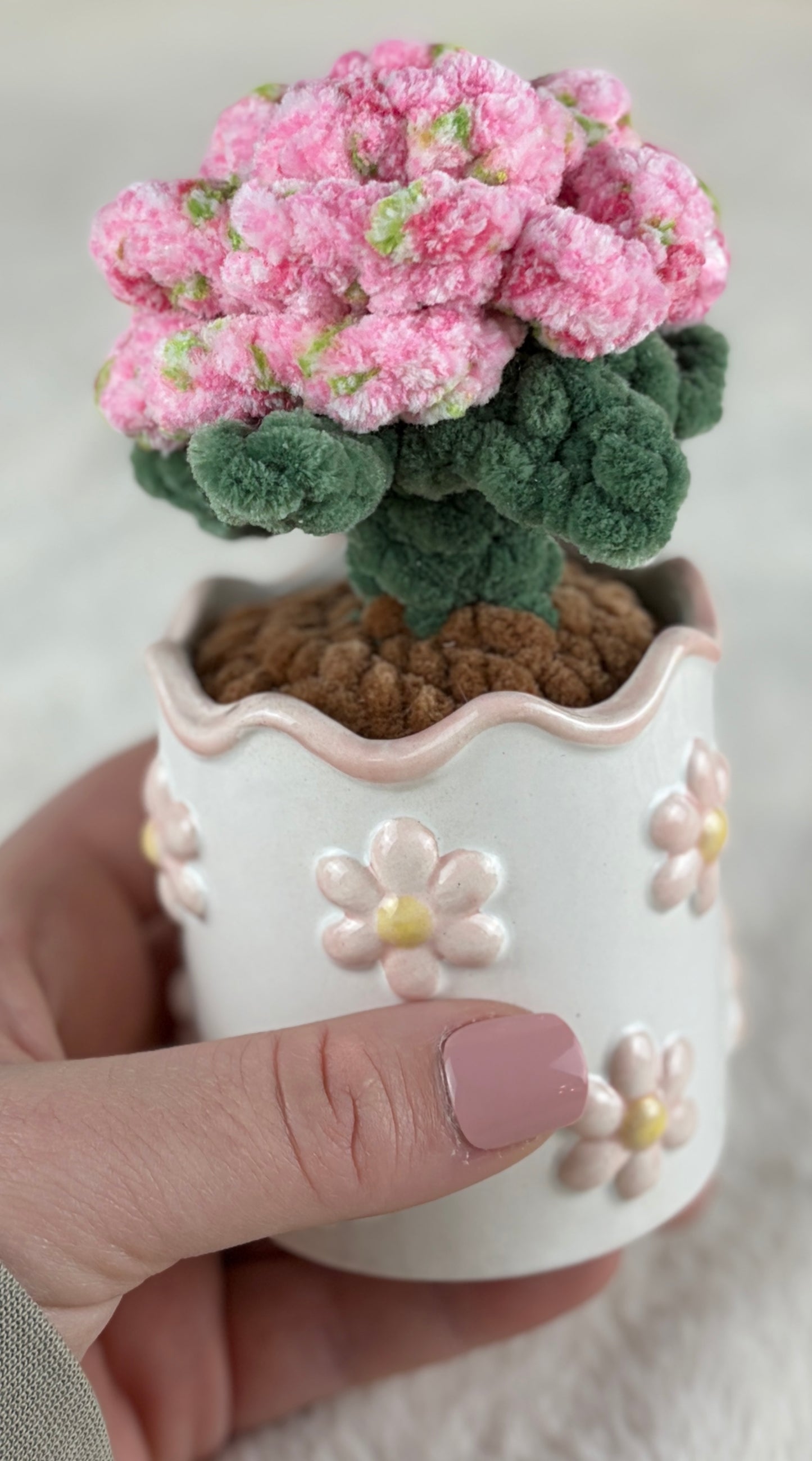 Potted Crochet Plants