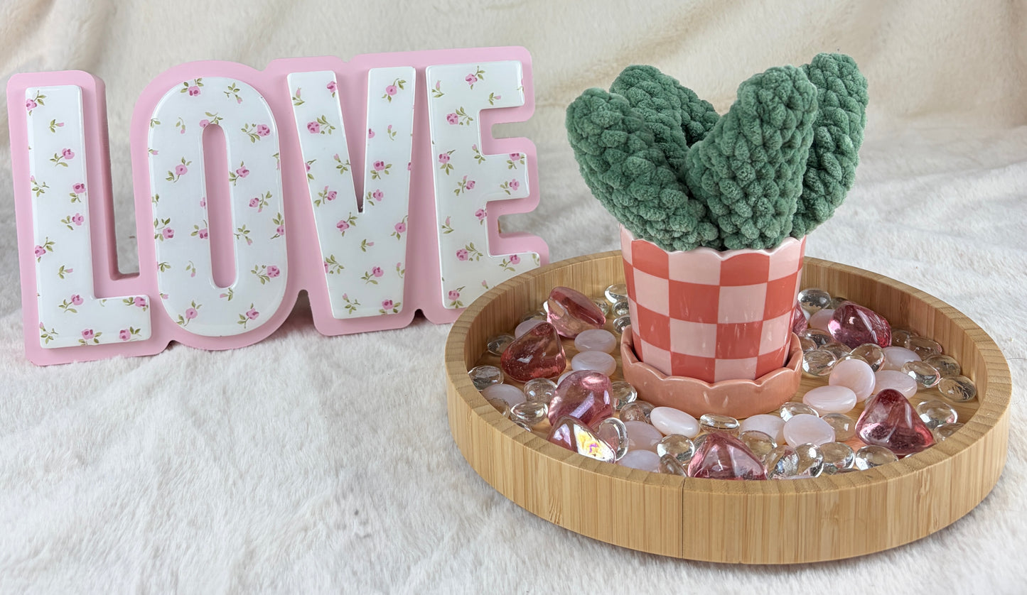 Potted Crochet Plants