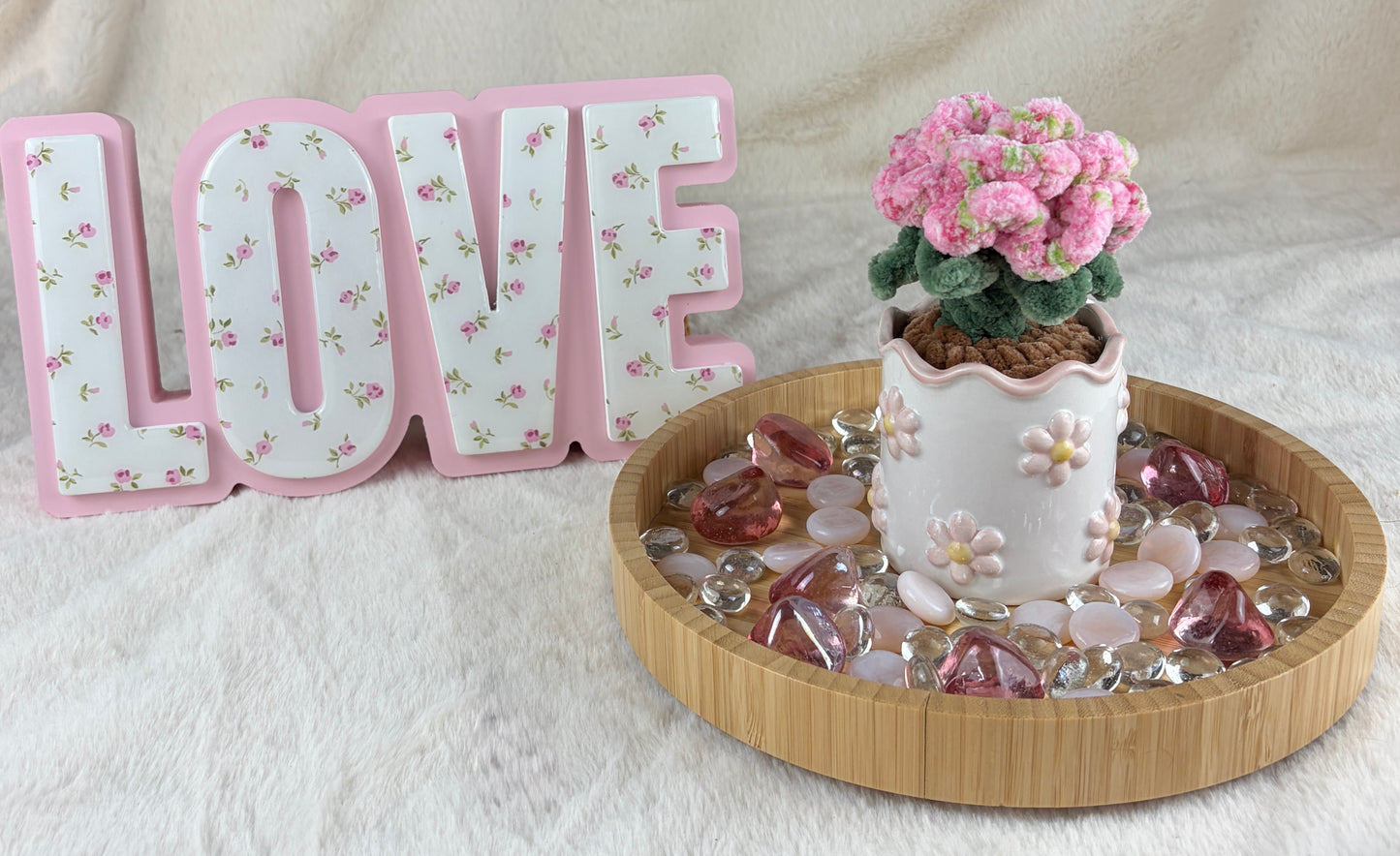 Potted Crochet Plants