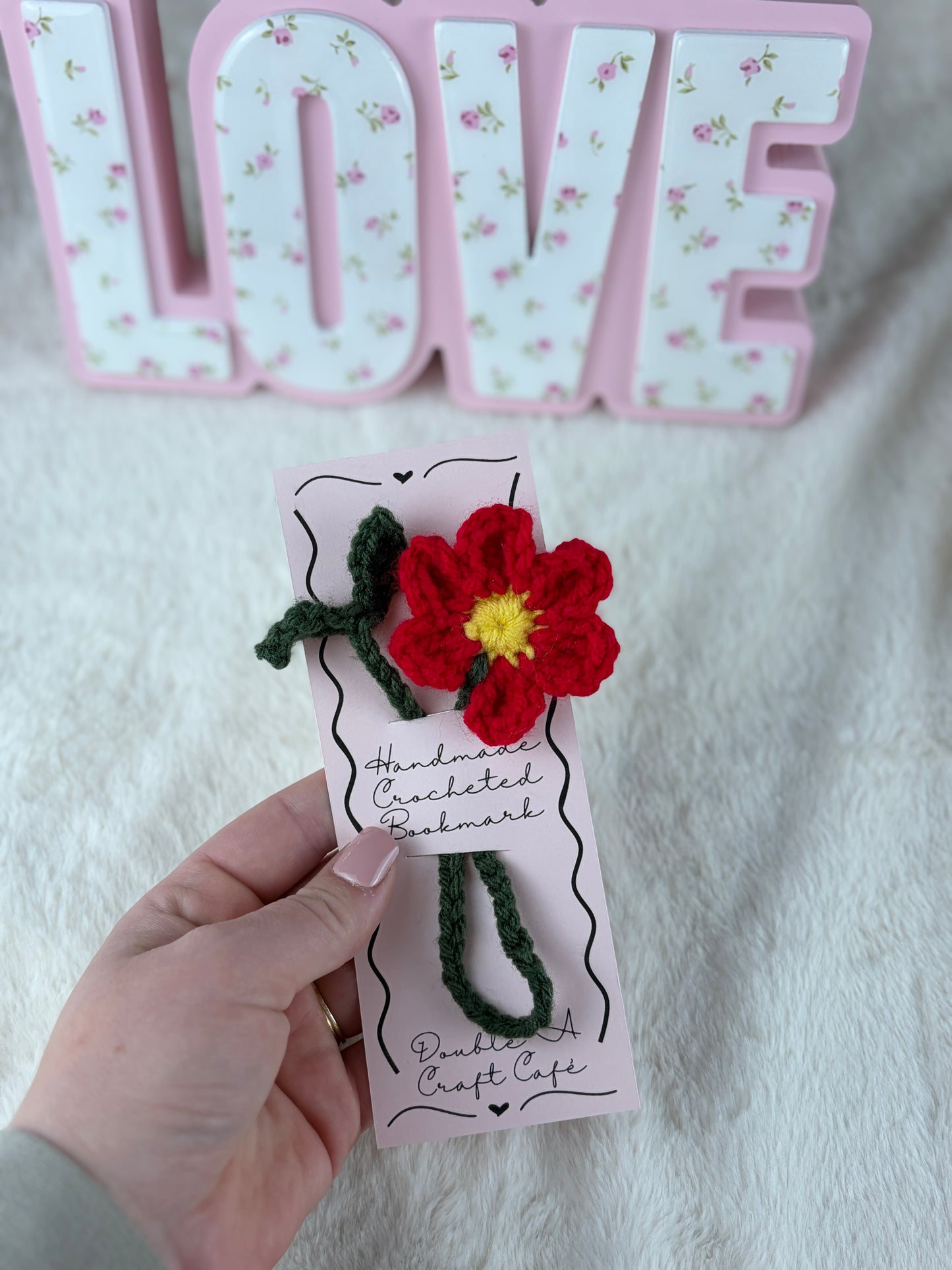 Flower Bookmark