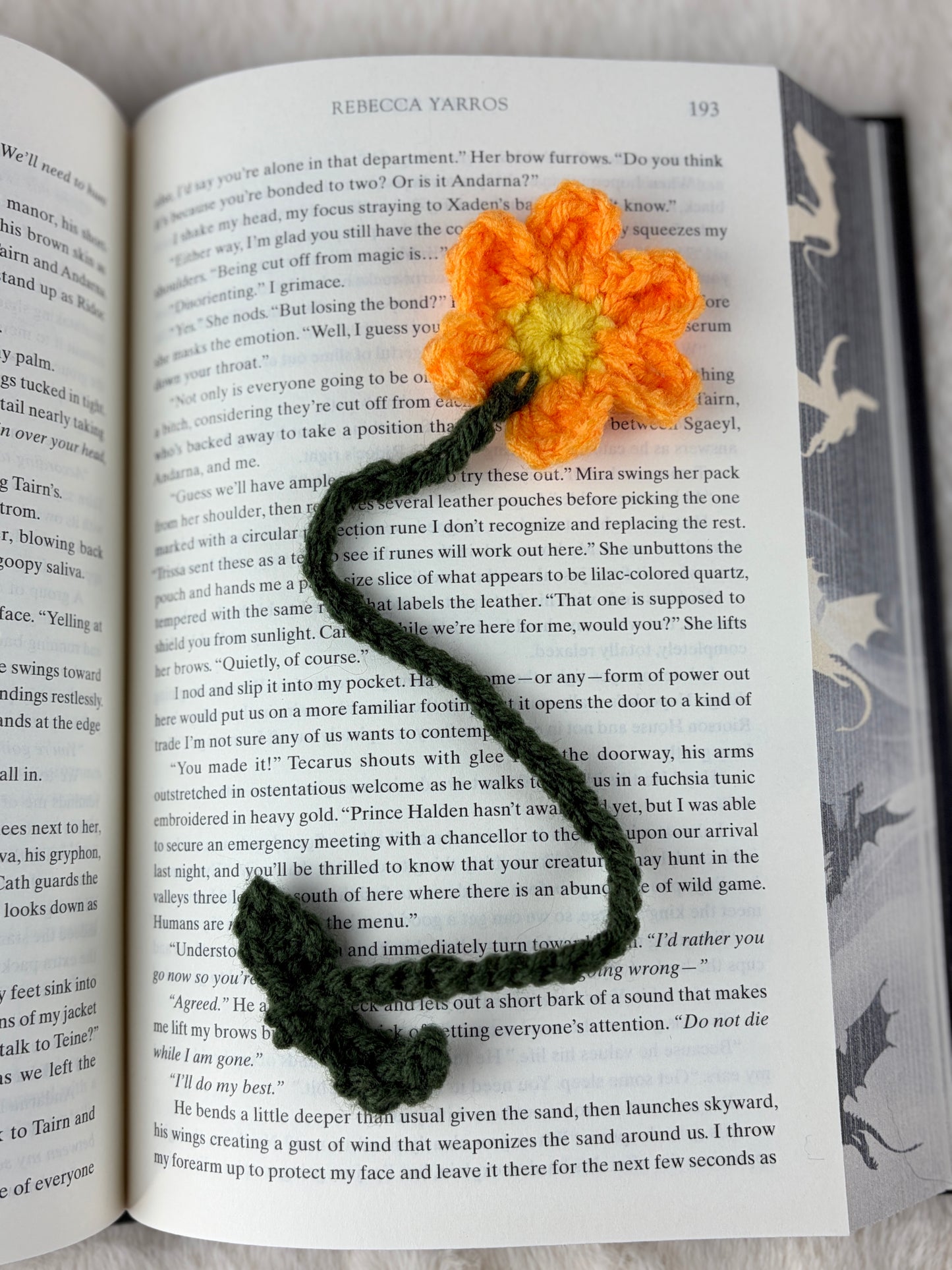 Flower Bookmark