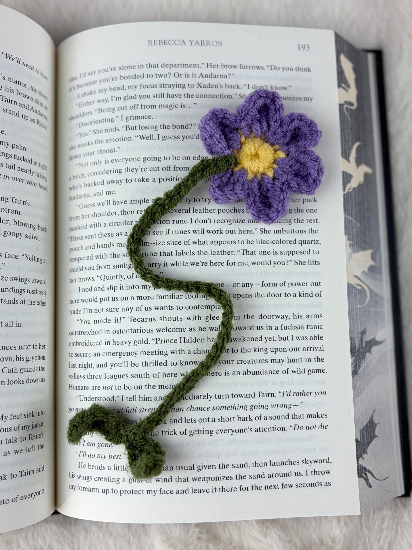 Flower Bookmark