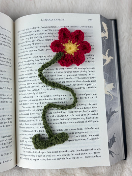 Flower Bookmark